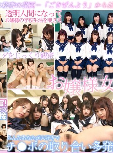 乱交❤【VR】お嬢様女子校VR/乱交-エロタイムPOP！
